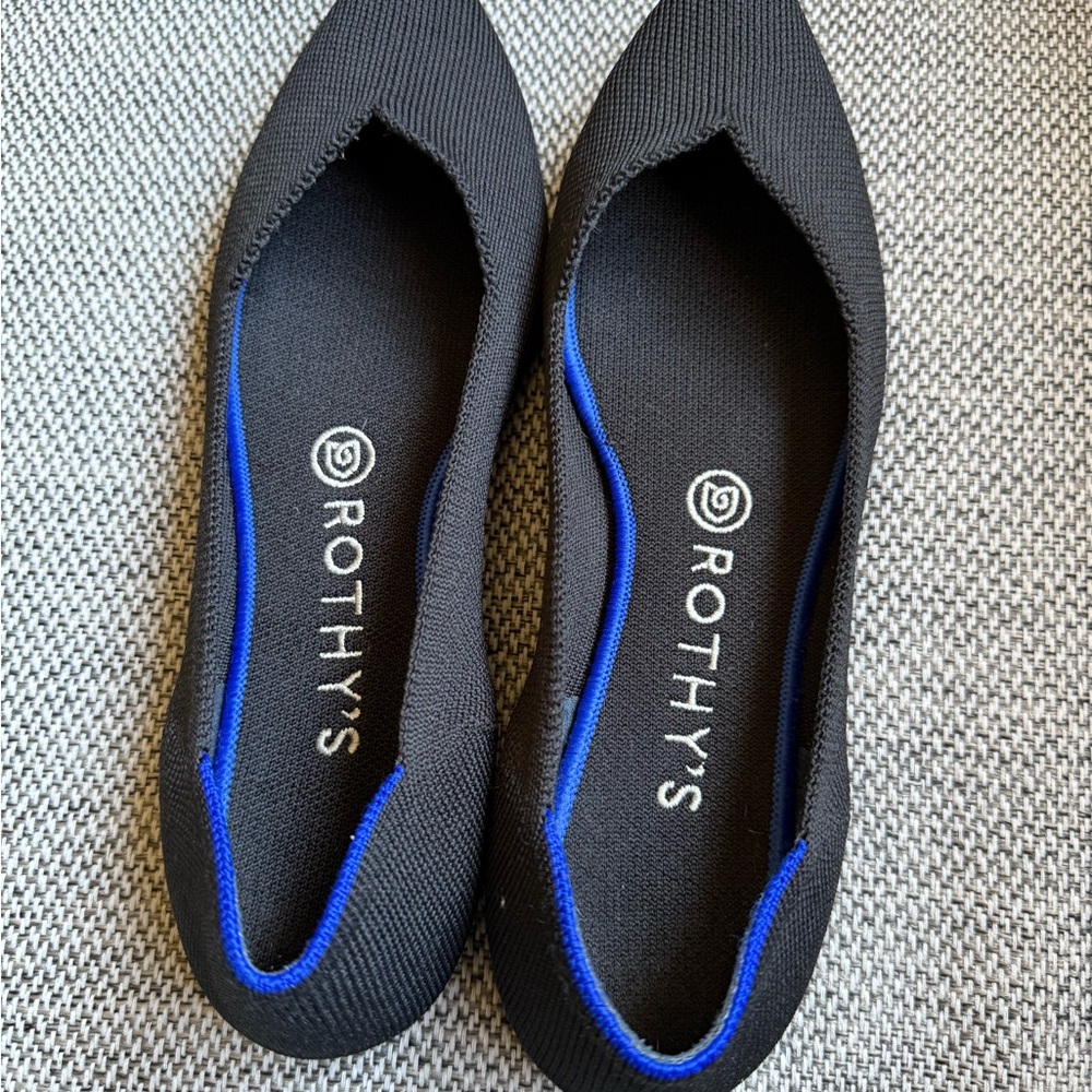 Rothy's Black “The Point” Shoes